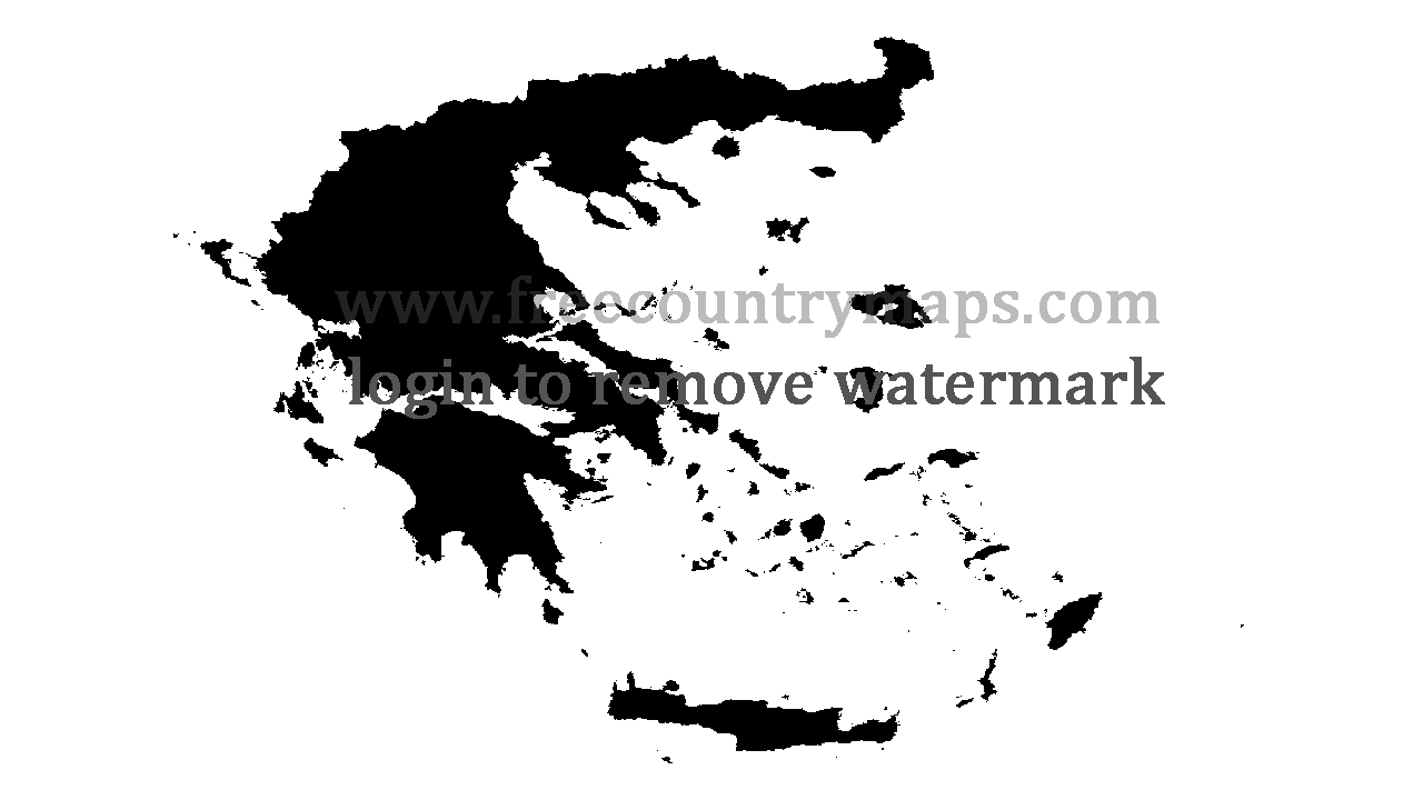 Gif Blank Map of Greece