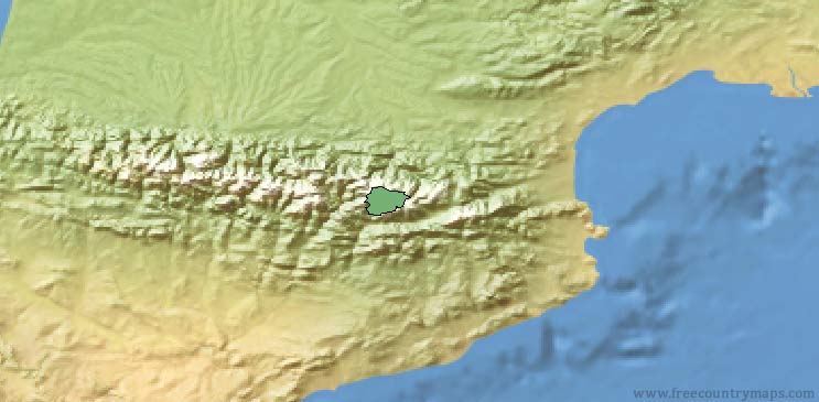 Andorra Map Outline