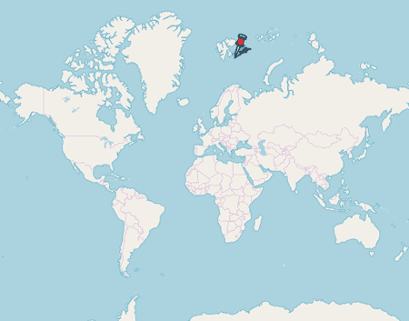 Free Map of Svalbard and Jan Mayen