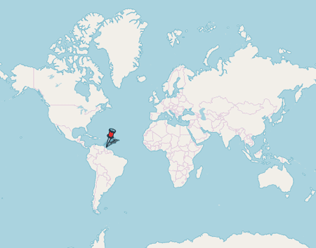Free Map of Trinidad and Tobago
