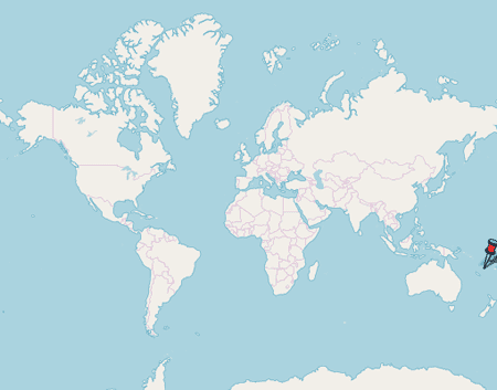 Free Map of Vanuatu
