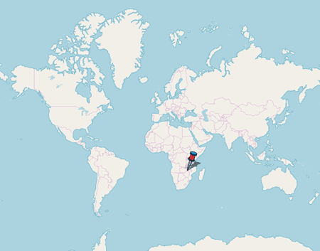 Free Map of Zambia