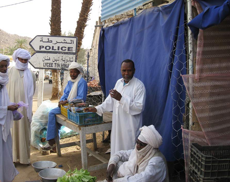 Tuareg Market Djanet Algeria