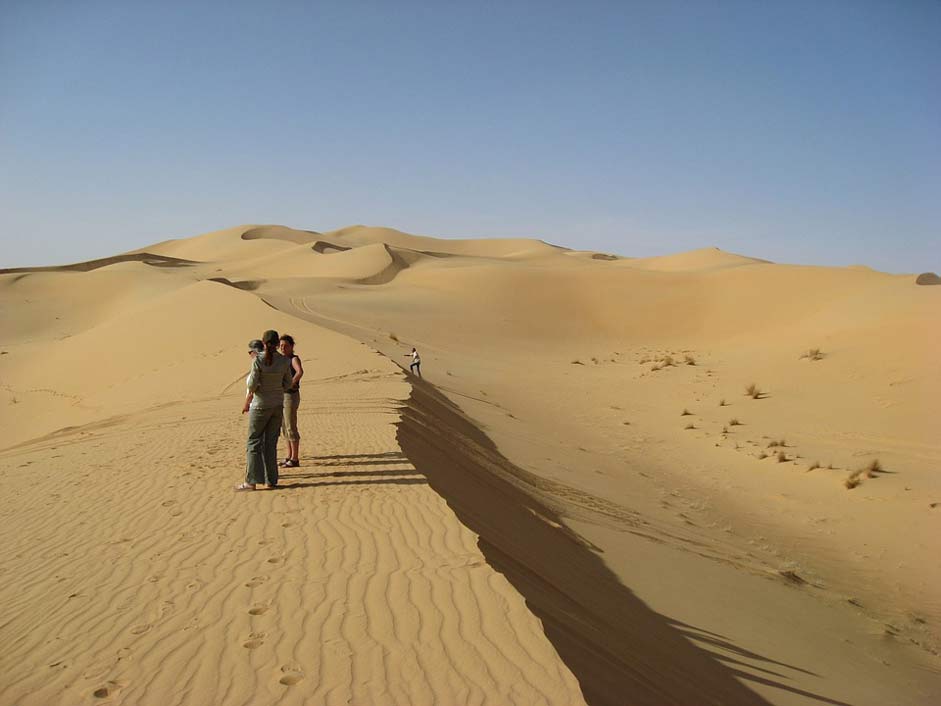 Sand Dunes Sahara Algeria