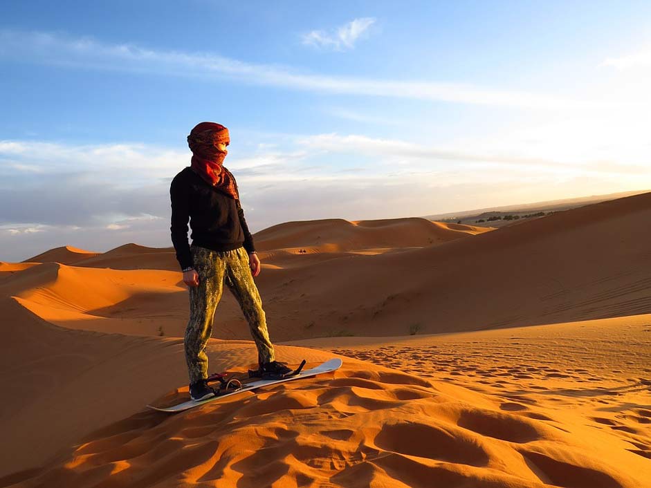 Sand-Dunes Desert Algeria Morocco