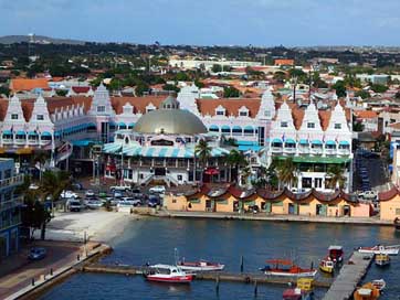 Aruba Port Shopping Caribbean Picture