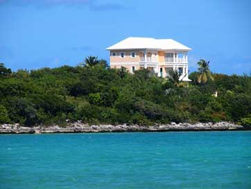 Bahamas Sea Coast House Picture