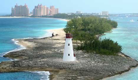 Lighthouse Island Nassau Bahamas Picture
