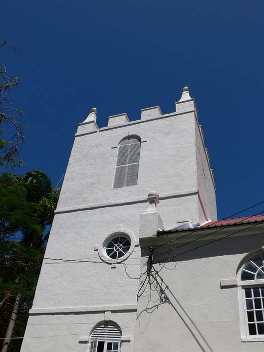Barbados Tropics Blue-Sky Church