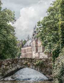 Bruges Historically Romantic Canal Picture