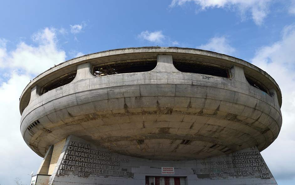 Monument Communist Buzludzha Bulgaria