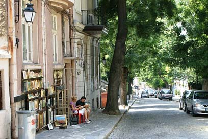 Plovdiv The-Old-Town Street Bulgaria Picture