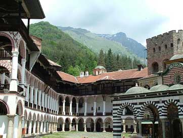 Rila Orthodox Bulgaria Monastery Picture