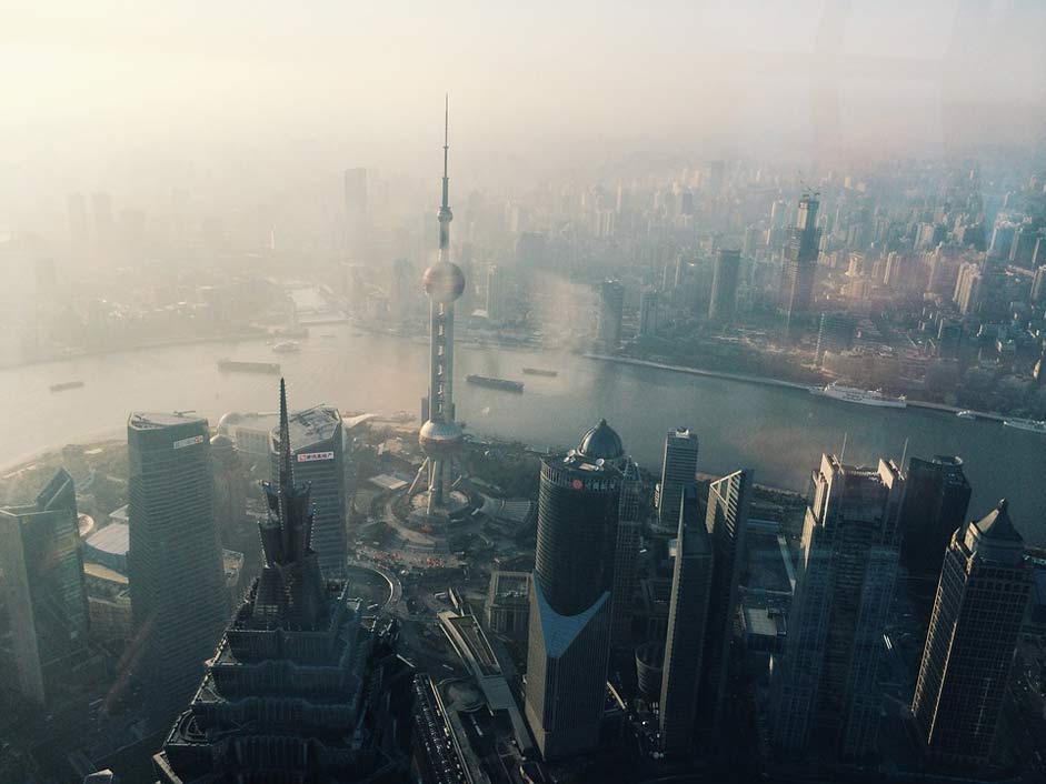 Skyscraper City Shanghai Oriental-Pearl-Tower