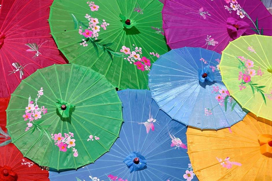 Asia Asian-Umbrella China Parasol