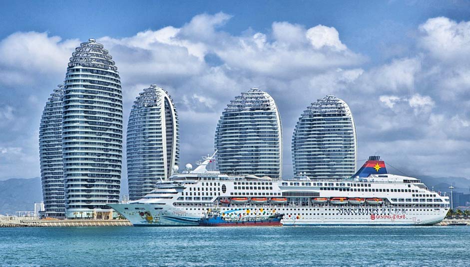 Skyline China Hainan Ship