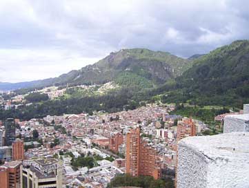 Bogota Architecture Mountain Colombia Picture
