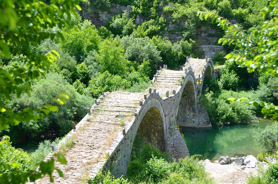  Nature-Park-Villa-Aoos Stone-Arch-Bridge Bridge