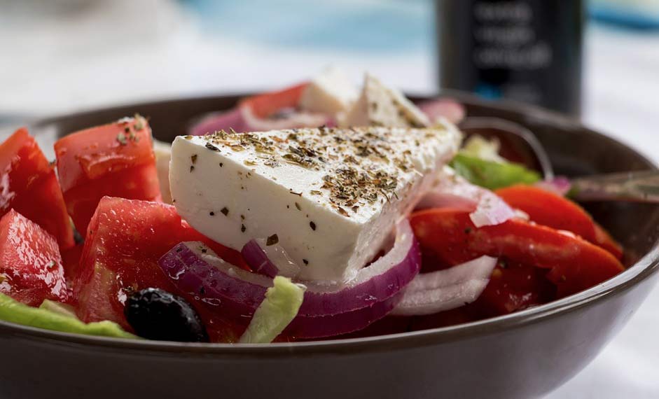 Vegetables Shell Feta Greek-Salad