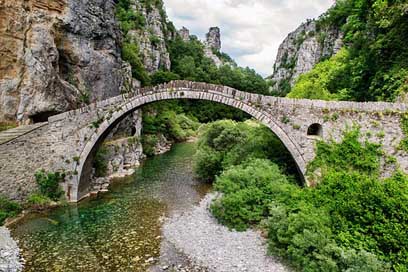Beautiful-Landscape Ioannina Greece Bridge Picture