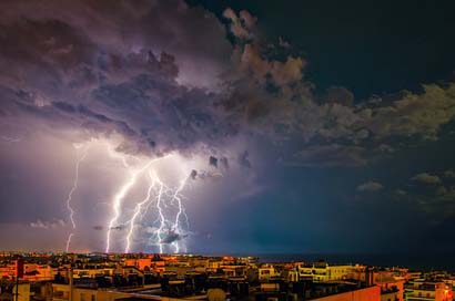 Storm Dark Lightning Thunder Picture