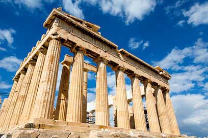 Greece Iconic Parthenon Palace Picture