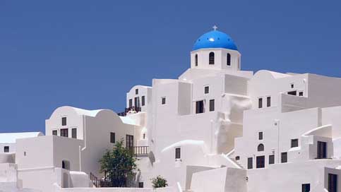 Santorini Cyclades Architecture Greece Picture