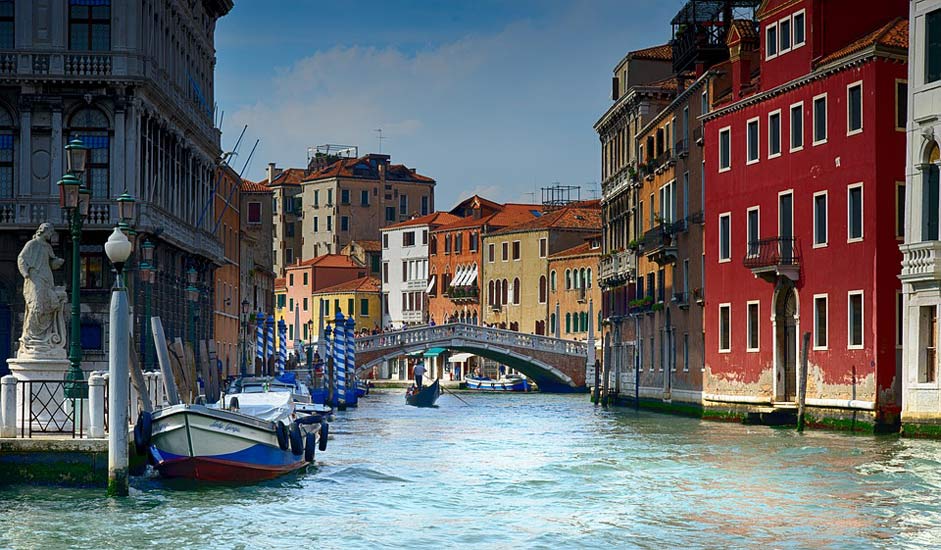 Gondola Water Venice Italy