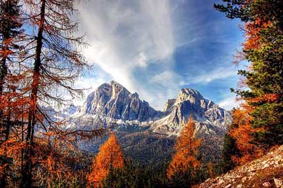 Dolomites Alpine Italy Mountains Picture