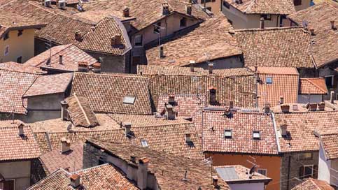 Roofs Italy Historic-Center Houses Picture