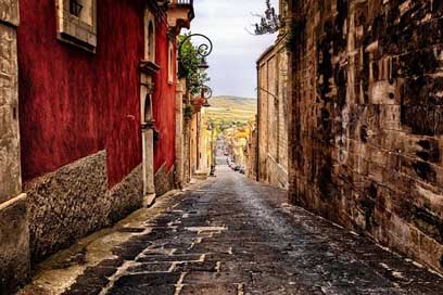 Alley Italy Sicily Road Picture