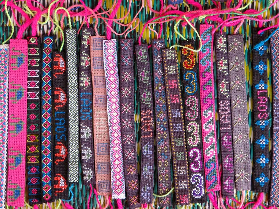 Decoration Folk-Art Bracelets Laos