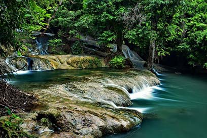 Waterfall Thailand Tree Nature Picture
