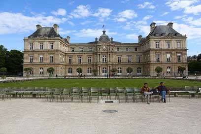 Paris Palace Garden Luxembourg Picture