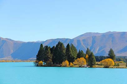 Turquoise Amazing Lake Reservoir Picture