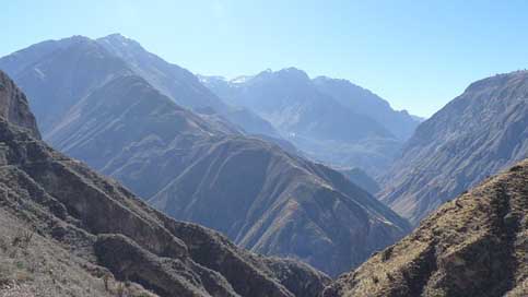 Colca-Canyon  Landscape Peru Picture