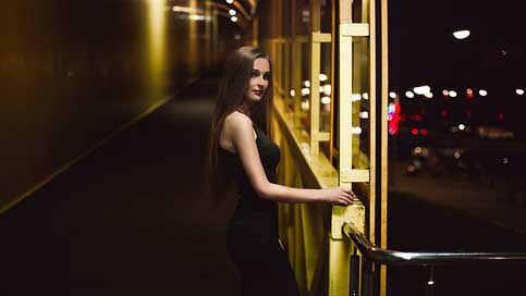 Nice-Dress Moscow Girl Glamorous Picture
