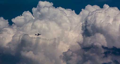 Sky Airplane Cloud Plane Picture