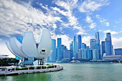 Marina-Bay City Ao Singapore Picture