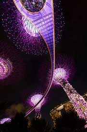 Singapore Asia Architecture Night Picture