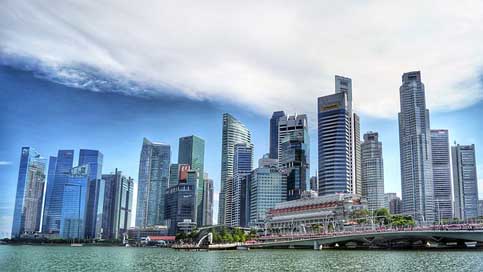 Singapore Building Skyline Singapore-River Picture