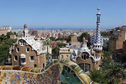 Parc-Guell Spain Barcelona Gaud Picture
