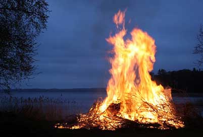 Fire Sweden Bonfire Flames Picture