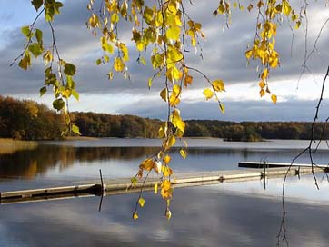 Sweden  Autumn Jetty Picture