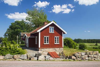 Sweden Summer Landscape Sky Picture