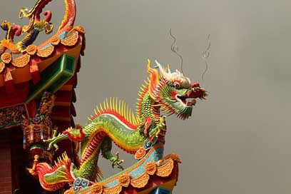 Dragon Chinese-Temple Chinese Taiwan Picture
