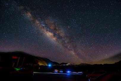 Taiwan-Hehuan-Mountain  Night-View Galaxy Picture