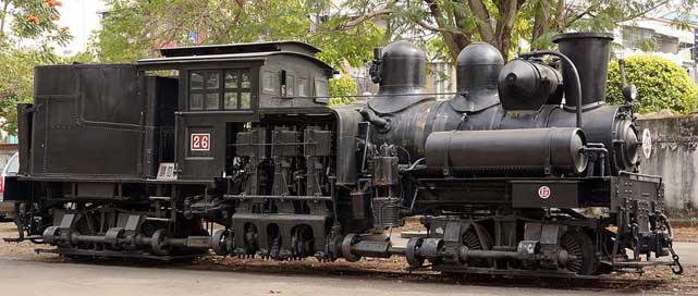 Black Old Train Steam Picture