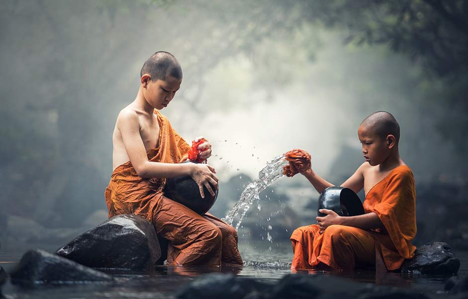 Buddhism Water Ritual Buddhist