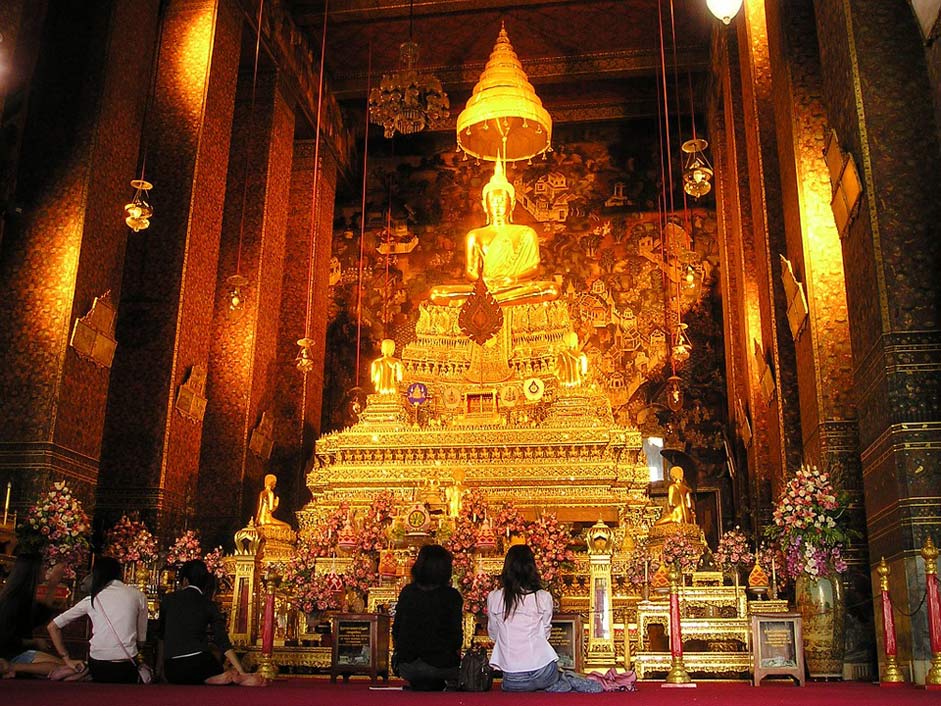 Shrine Temple Bangkok Thailand
